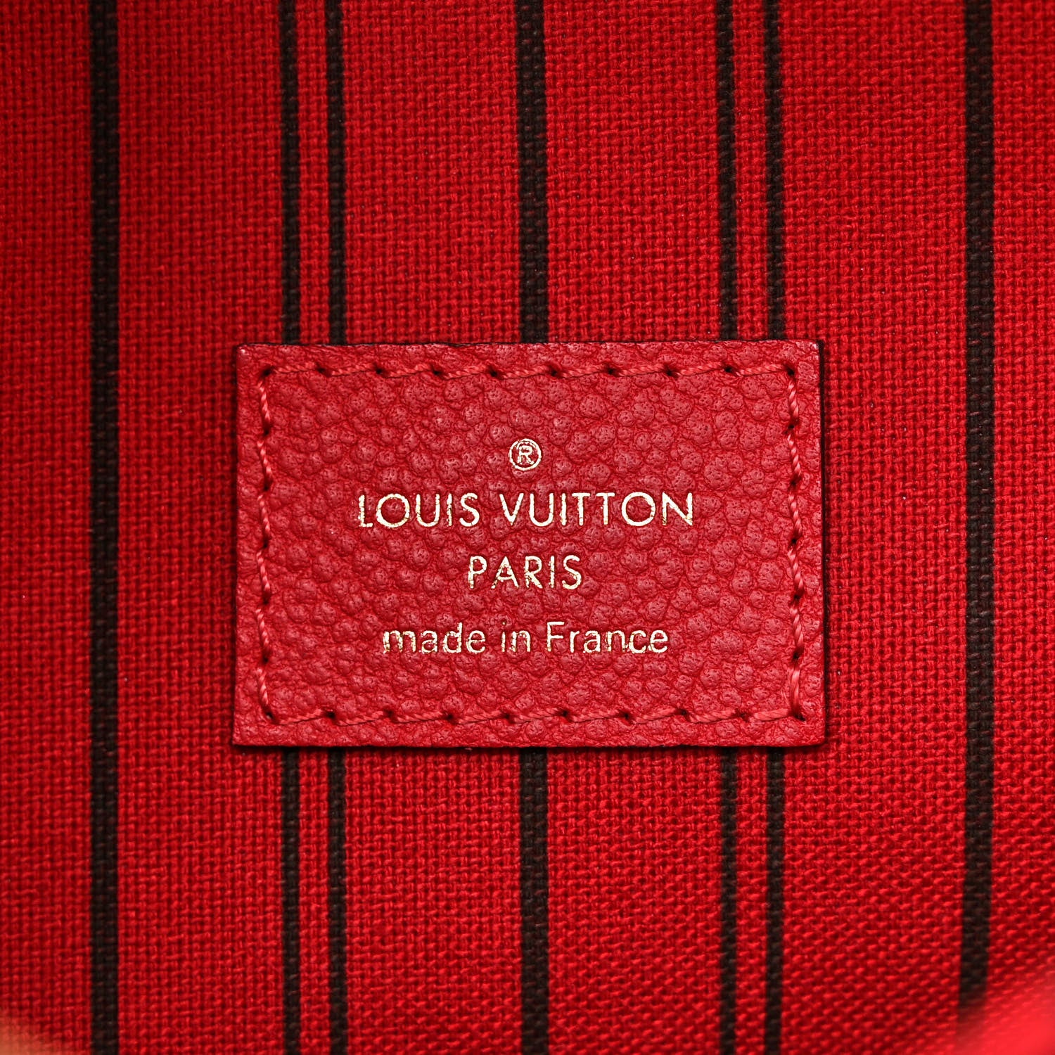 Louis Vuitton Empreinte Pochette Metis Scarlet 6 of 14
