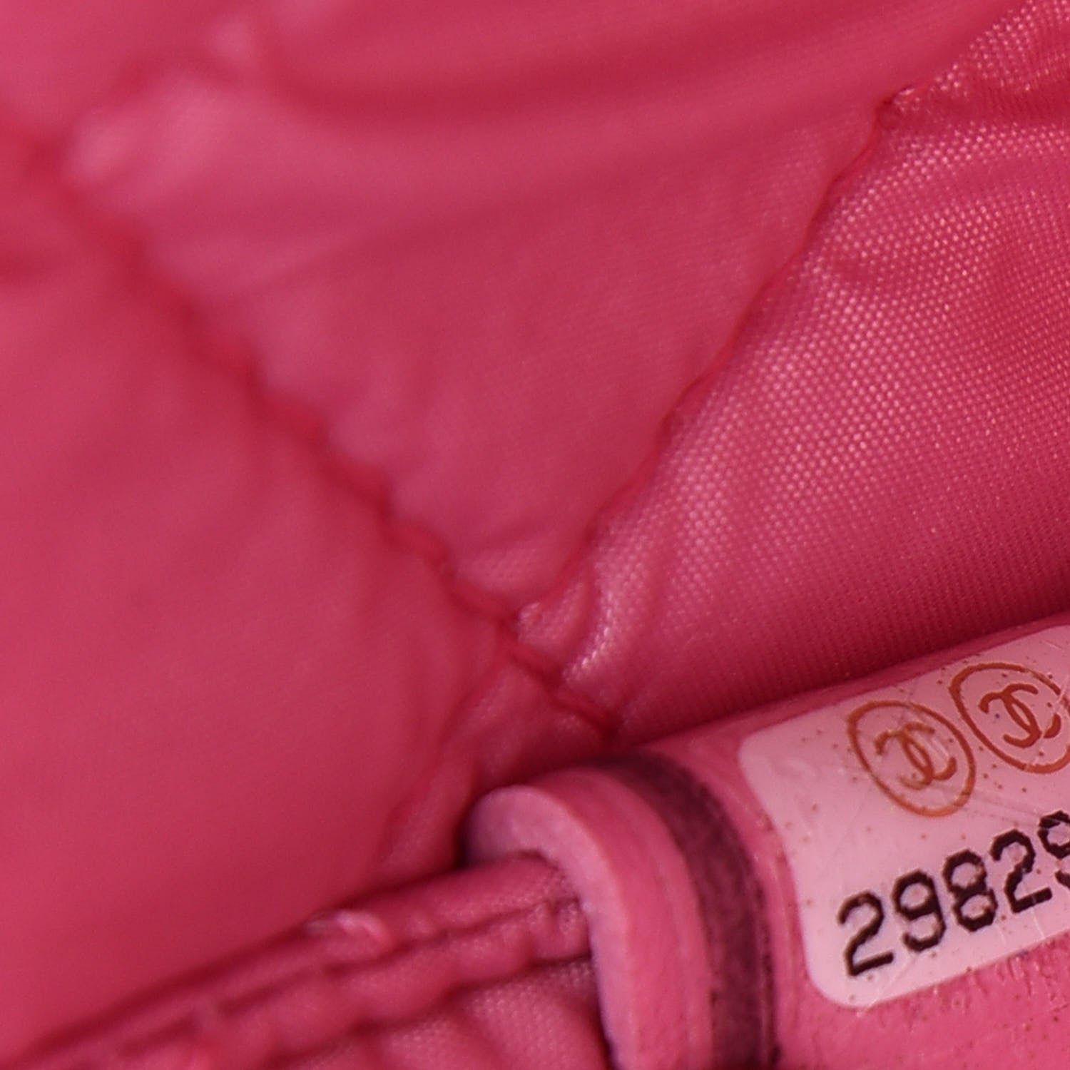 Chanel Caviar Quilted Large Vanity Pouch Pink 8 of 10