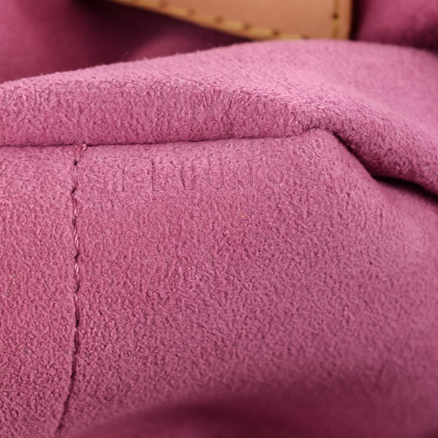Louis Vuitton Denim Monogram Baggy GM Fuchsia 6 of 8