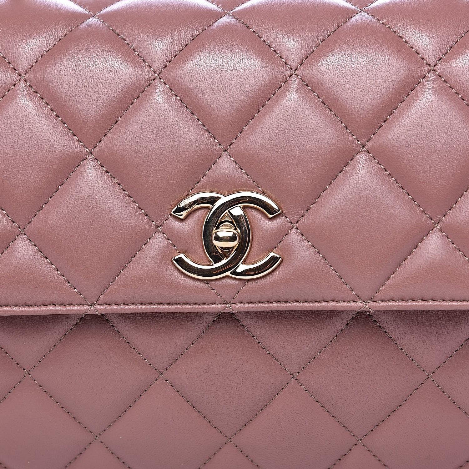 Chanel Lambskin Quilted Medium Trendy CC Flap Dual Handle Bag Pink 8 of 10