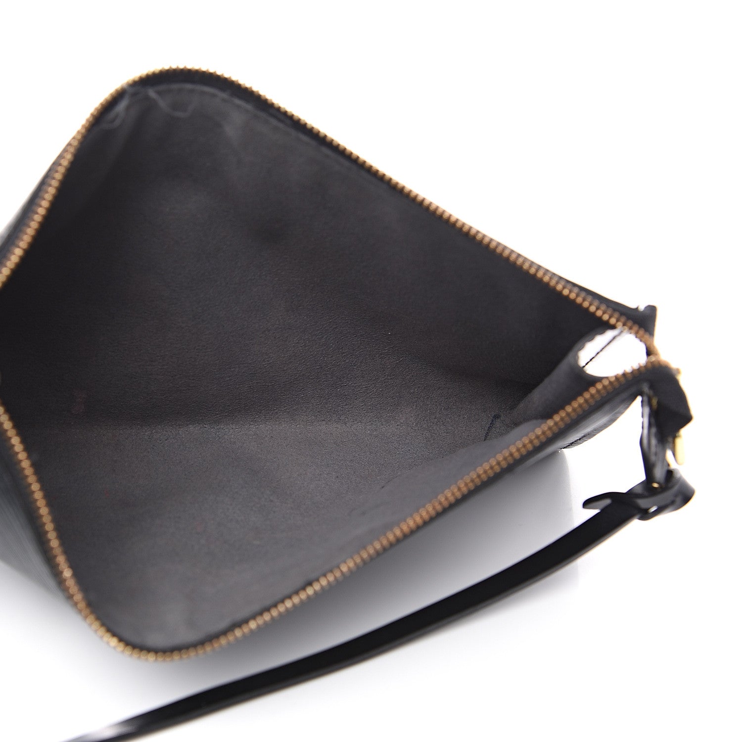 Louis Vuitton Epi Pochette Accessories 24 Black 4 of 11