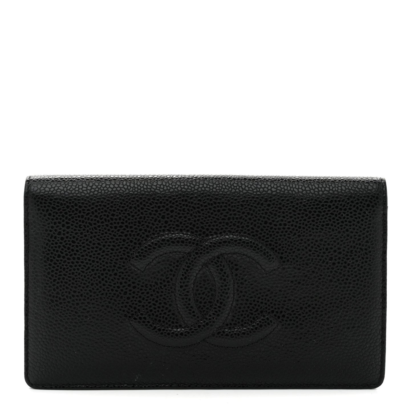 Caviar Timeless CC Yen Wallet Black