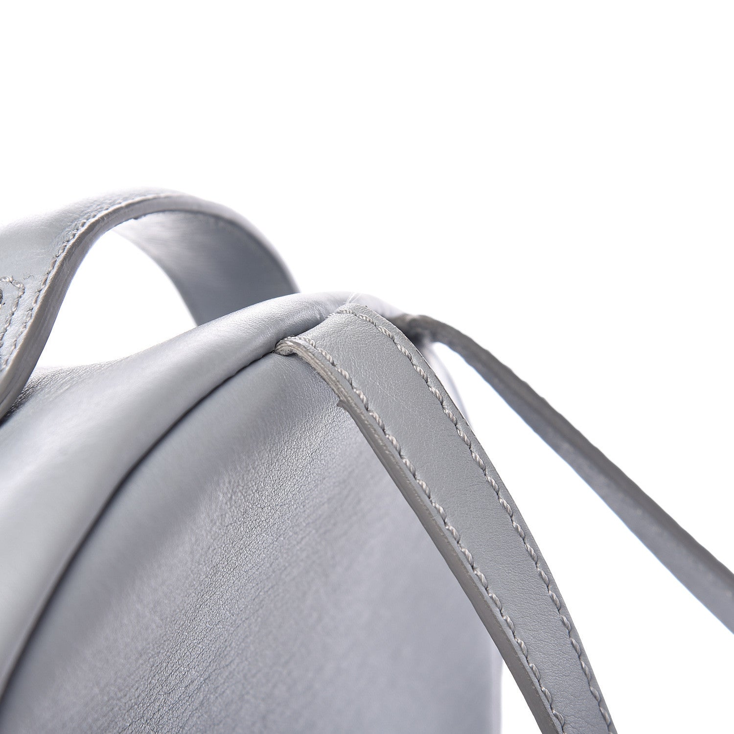 Fendi Vitello Dolce Crystal Flowerland Croc Tail Mini Backpack Grey 10 of 20