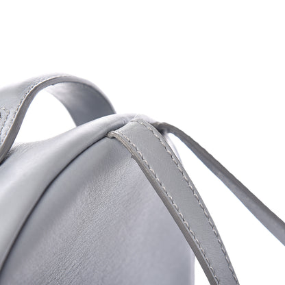 Fendi Vitello Dolce Crystal Flowerland Croc Tail Mini Backpack Grey 10 of 20