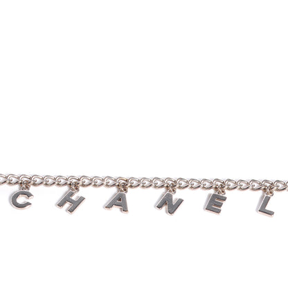 Chanel CC Chain Logo Belt Silver 3 of 6