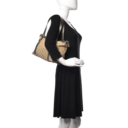 Gucci Monogram Medium Abbey Tote Brown 2 of 10
