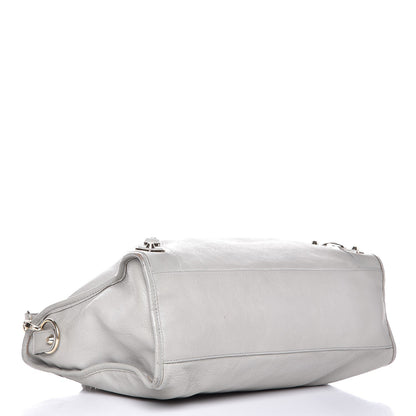 Balenciaga Chevre Gold Metallic Edge Hardware City Gris Perle 5 of 20