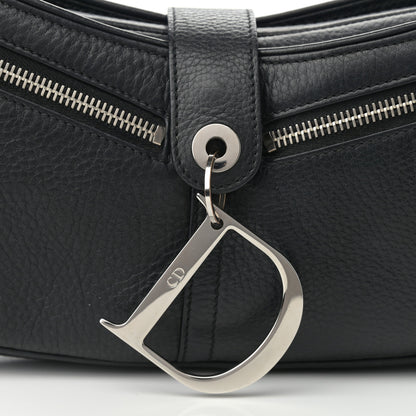 Christian Dior Calfskin Shoulder Bag Black 7 of 9