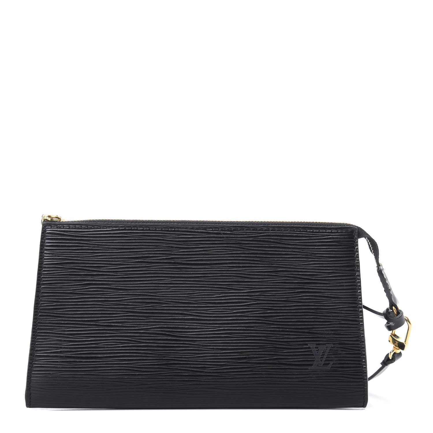 Louis Vuitton Epi Pochette Accessories 24 Black 1 of 8