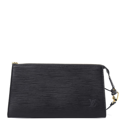 Louis Vuitton Epi Pochette Accessories 24 Black 1 of 8