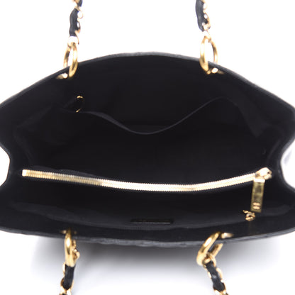 Chanel Caviar Quilted Grand Shopping Tote GST Black 5 of 17