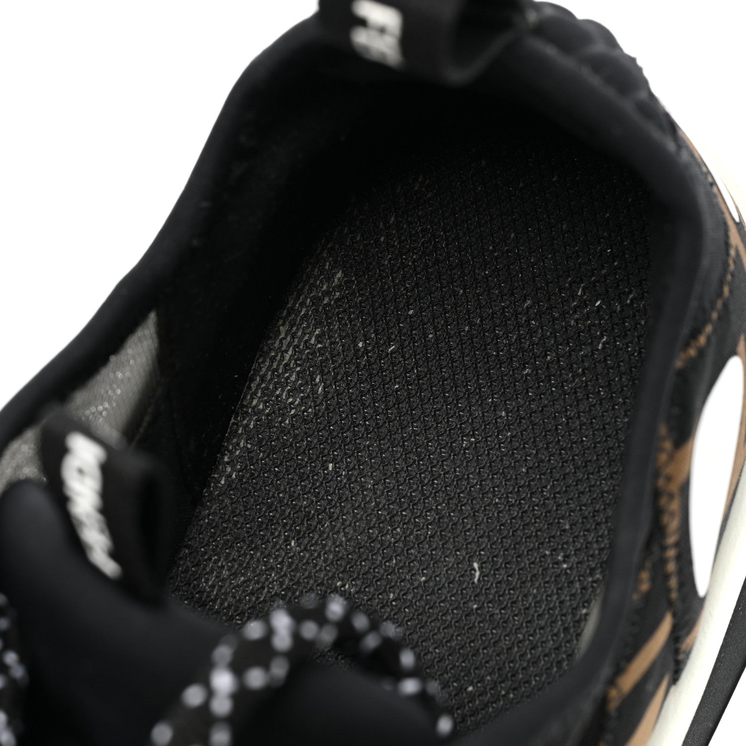 Fendi Technical Mesh Lycra FFreedom Patchwork Sneakers 37.5 Black Tobacco 9 of 11
