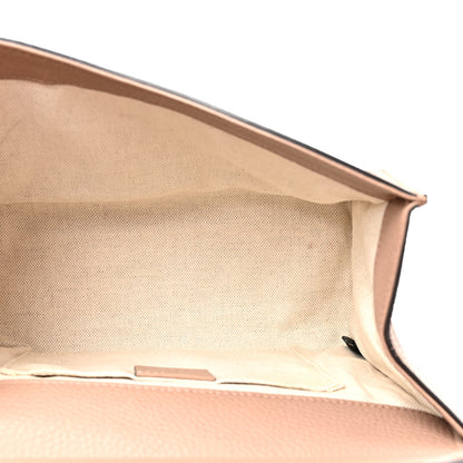Gucci Calfskin Mini Pearly GG Marmont Top Handle Bag Porcelain Rose 4 of 12