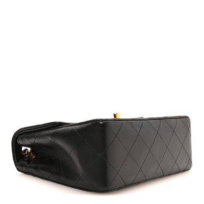Chanel Lambskin Quilted Mini Square Flap Bag Black 3 of 10