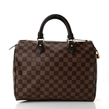 Louis Vuitton Damier Ebene Speedy 30 1 of 12