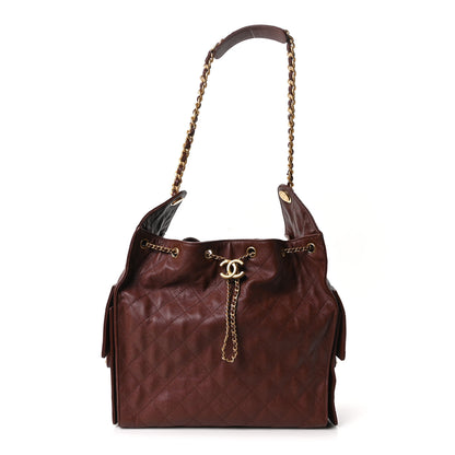 Chanel Caviar Quilted Medium Chanel 25 Handbag Dark Brown 1 of 10