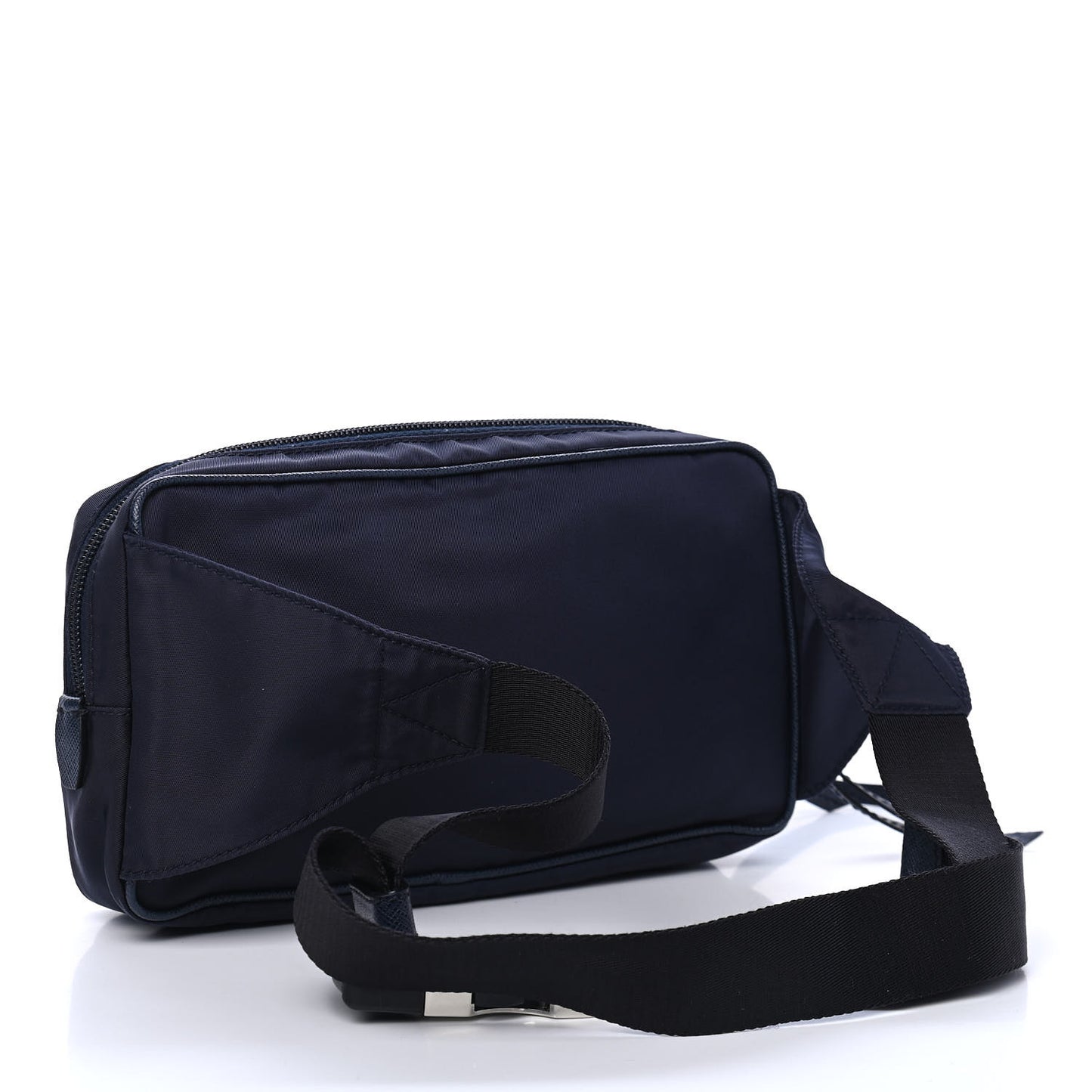 Tessuto Nylon Saffiano Belt Bag Baltico
