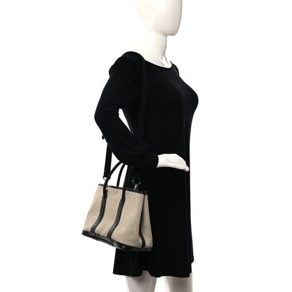 Hermes Buffle Skipper Toile Garden Party 30 TPM Black 3 of 8