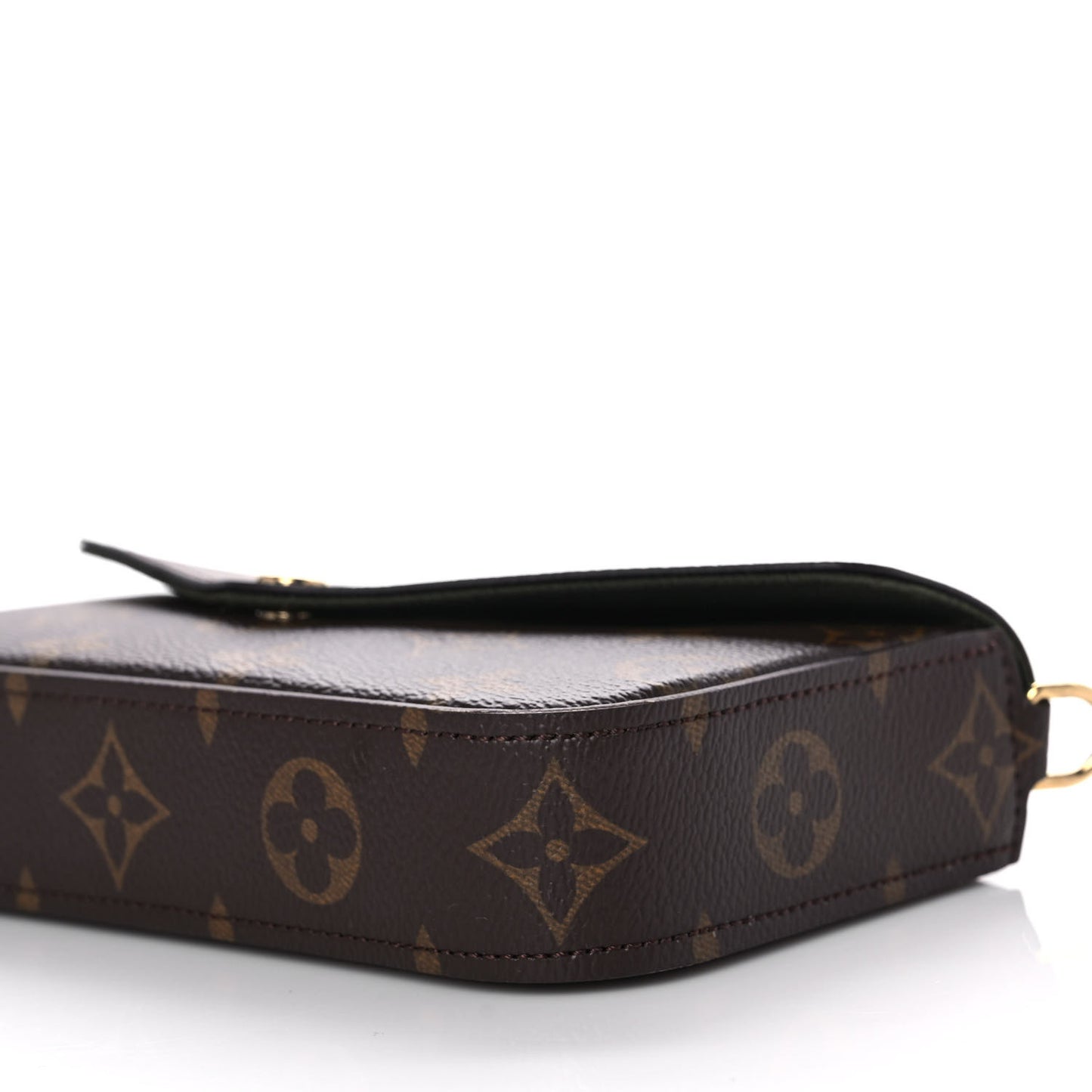 Monogram Felicie Strap & Go Kaki