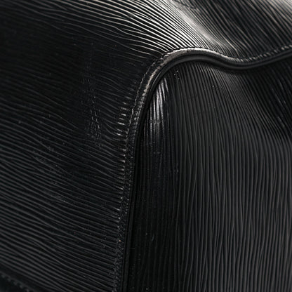 Louis Vuitton Epi Keepall 55 Black 10 of 20