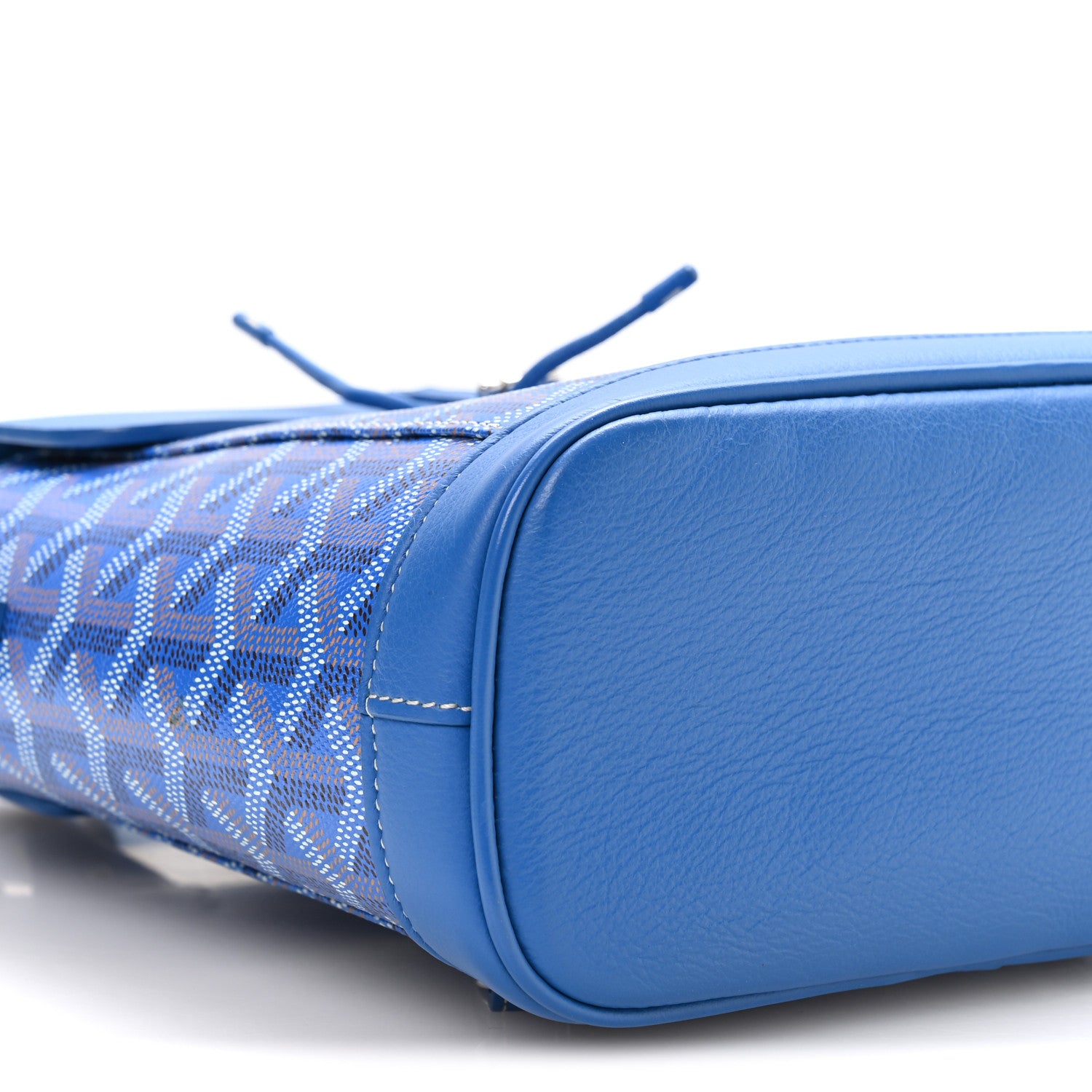 Goyard Goyardine Calfskin Mini Alpin Backpack Sky Blue 8 of 9