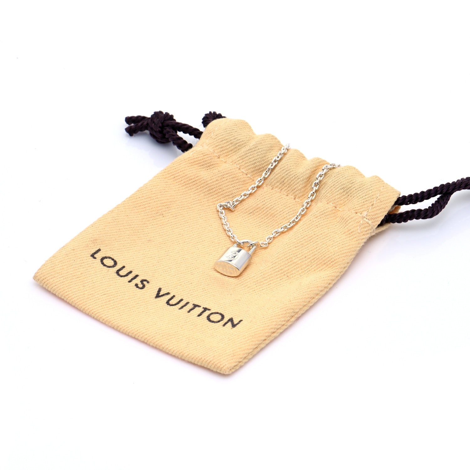 Louis Vuitton Sterling Silver Lockit Bracelet 8 of 8