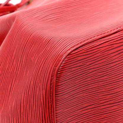 Louis Vuitton Epi Petit Noe Castillan Red 9 of 13