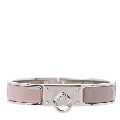 Hermes Enamel Clic Anneau Bracelet PM Marron Glace 1 of 4