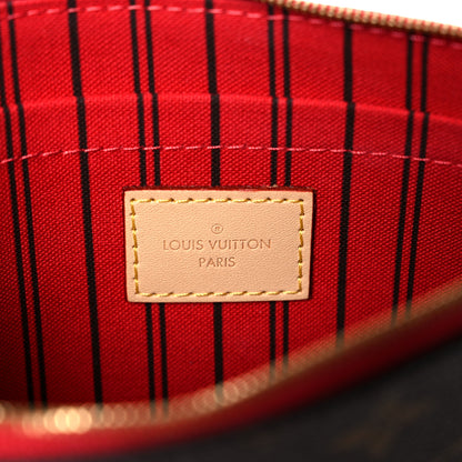 Louis Vuitton Monogram Neverfull MM GM Pochette Cherry 6 of 6