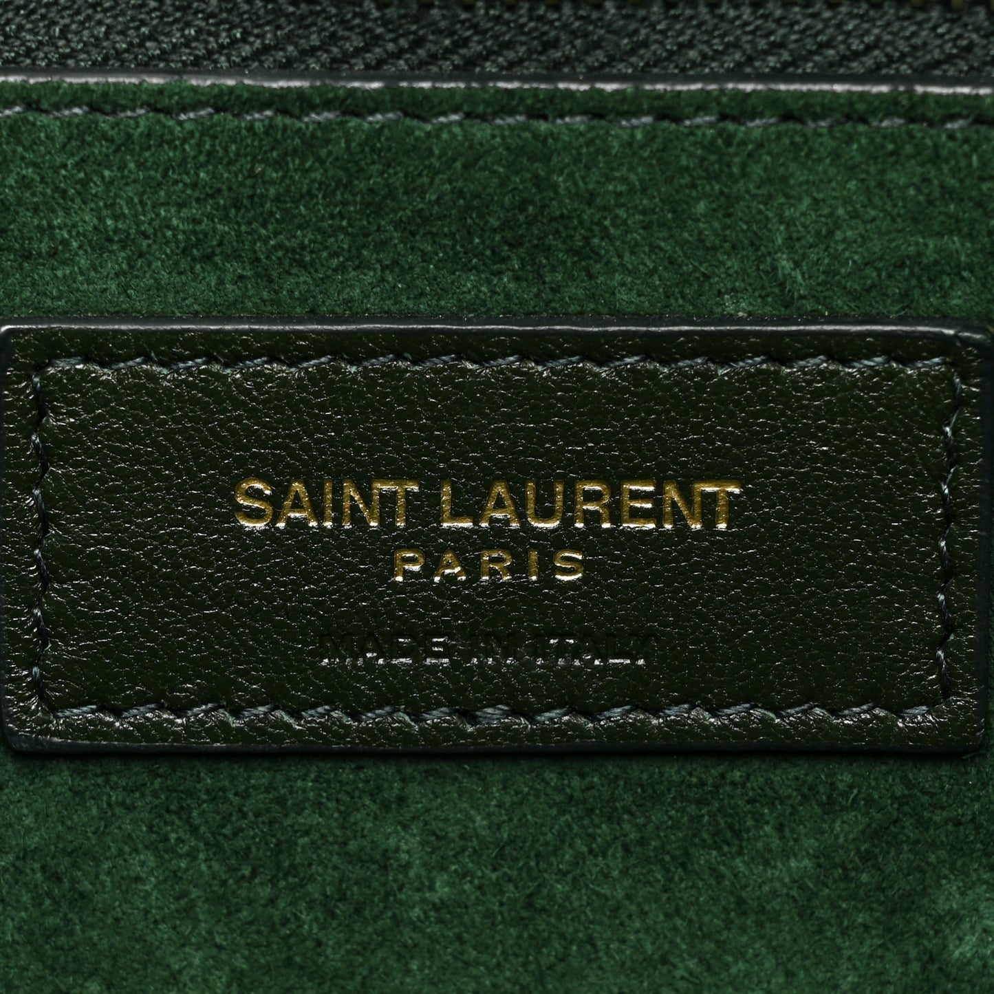 Smooth Calfskin Le 5 A 7 Hobo Vert Fonce
