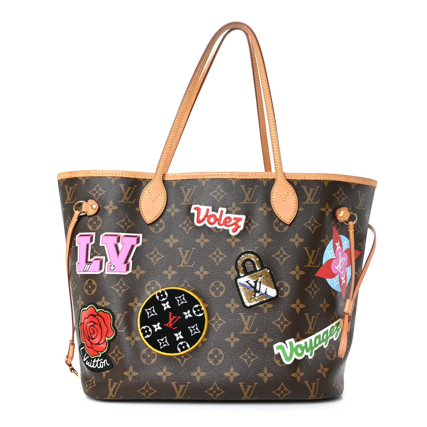 Monogram Travel Stickers Neverfull MM