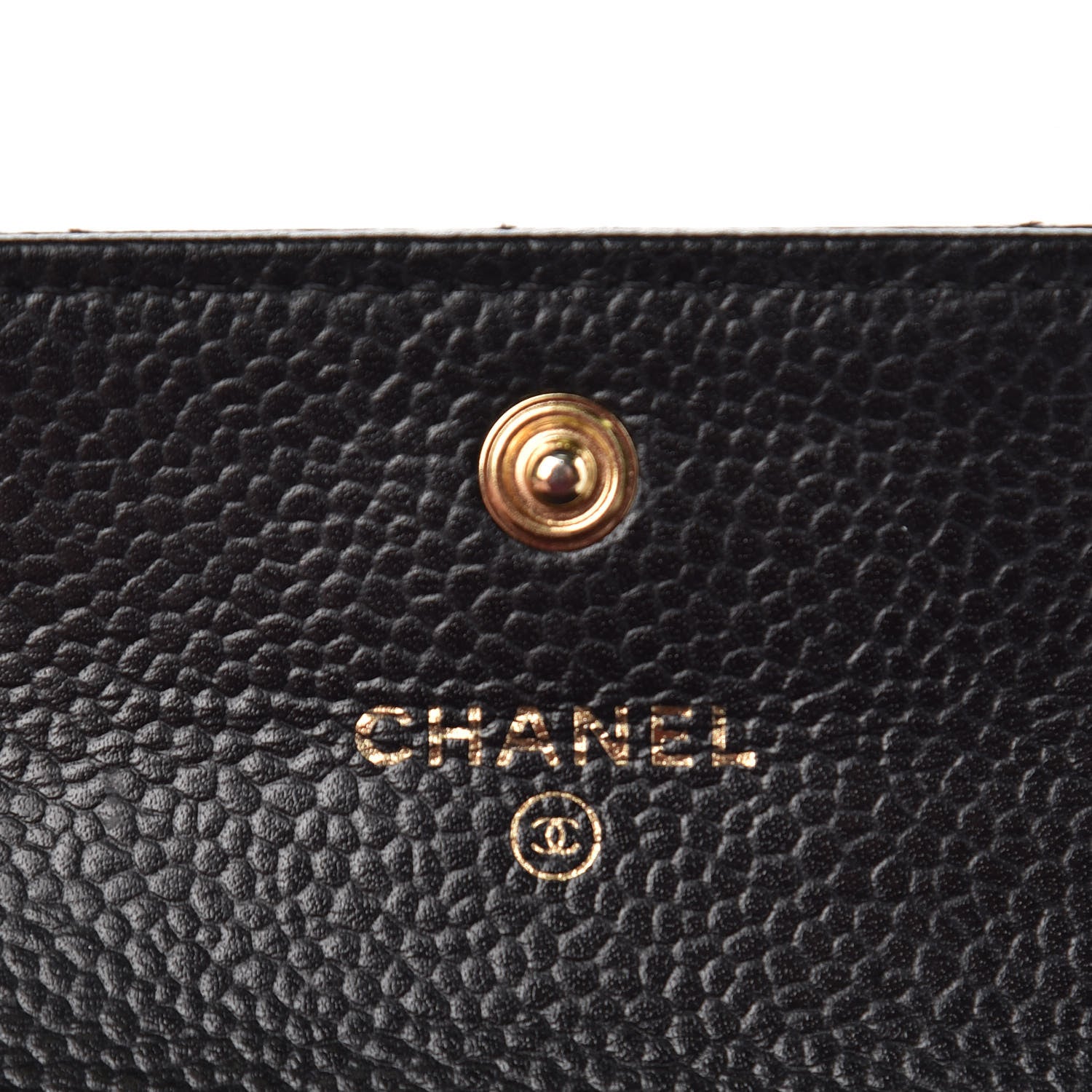 Chanel Caviar Quilted Flap Card Holder Black 7 of 8