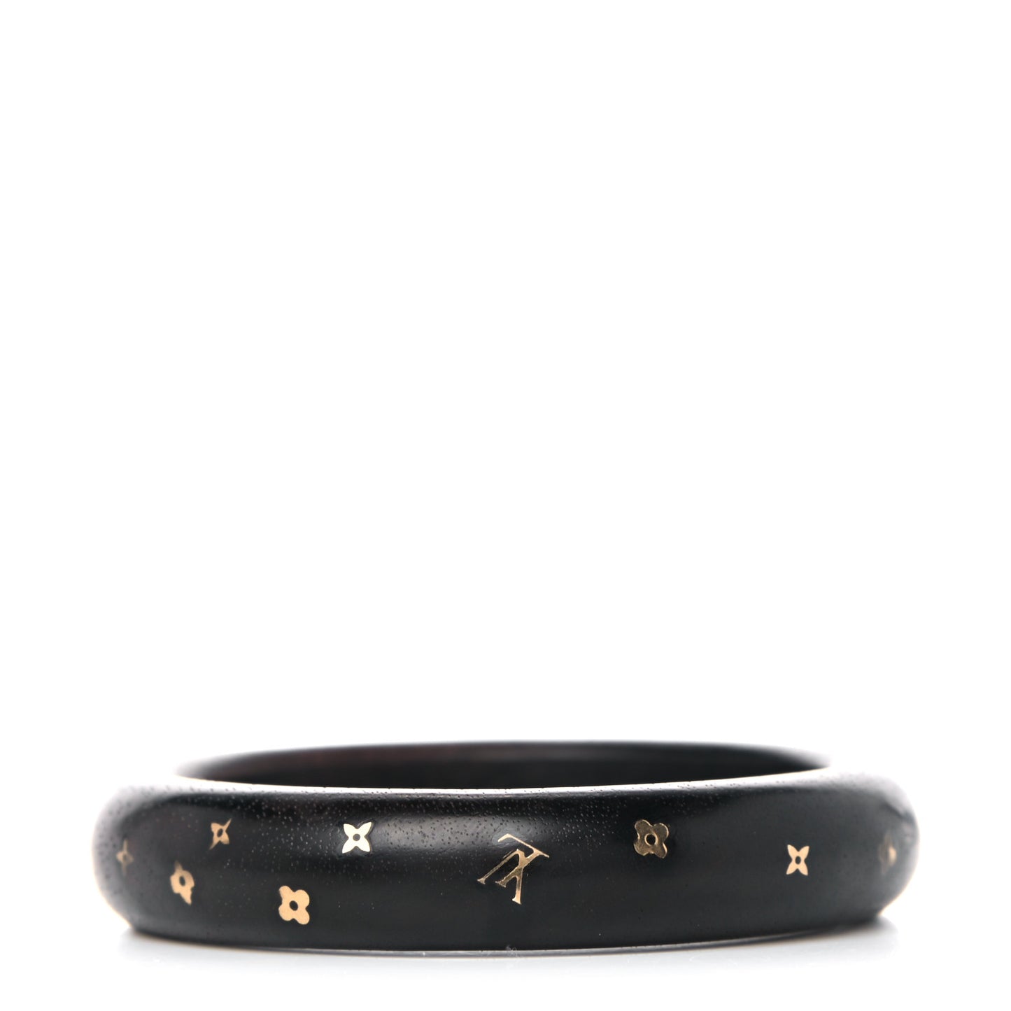 Tiger Wood Brass Medium Silvania Bangle TPM
