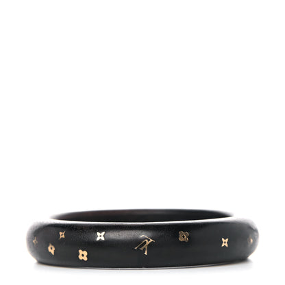 Louis Vuitton Tiger Wood Brass Medium Silvania Bangle TPM 3 of 6