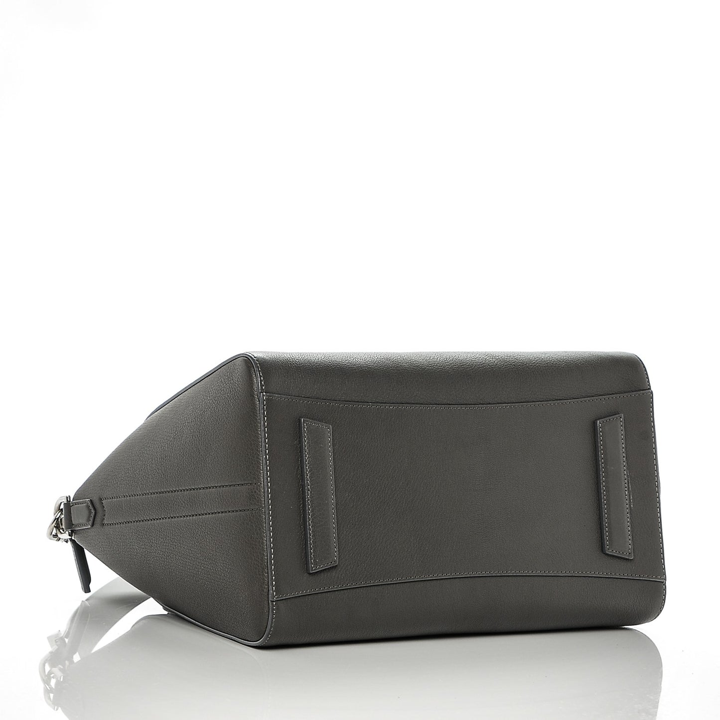 Sugar Goatskin Medium Antigona Dark Grey