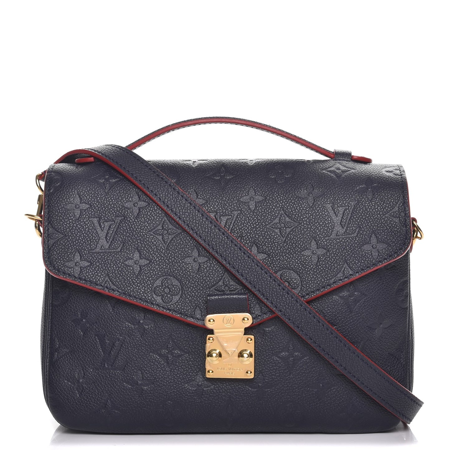 Empreinte Pochette Metis Marine Rouge