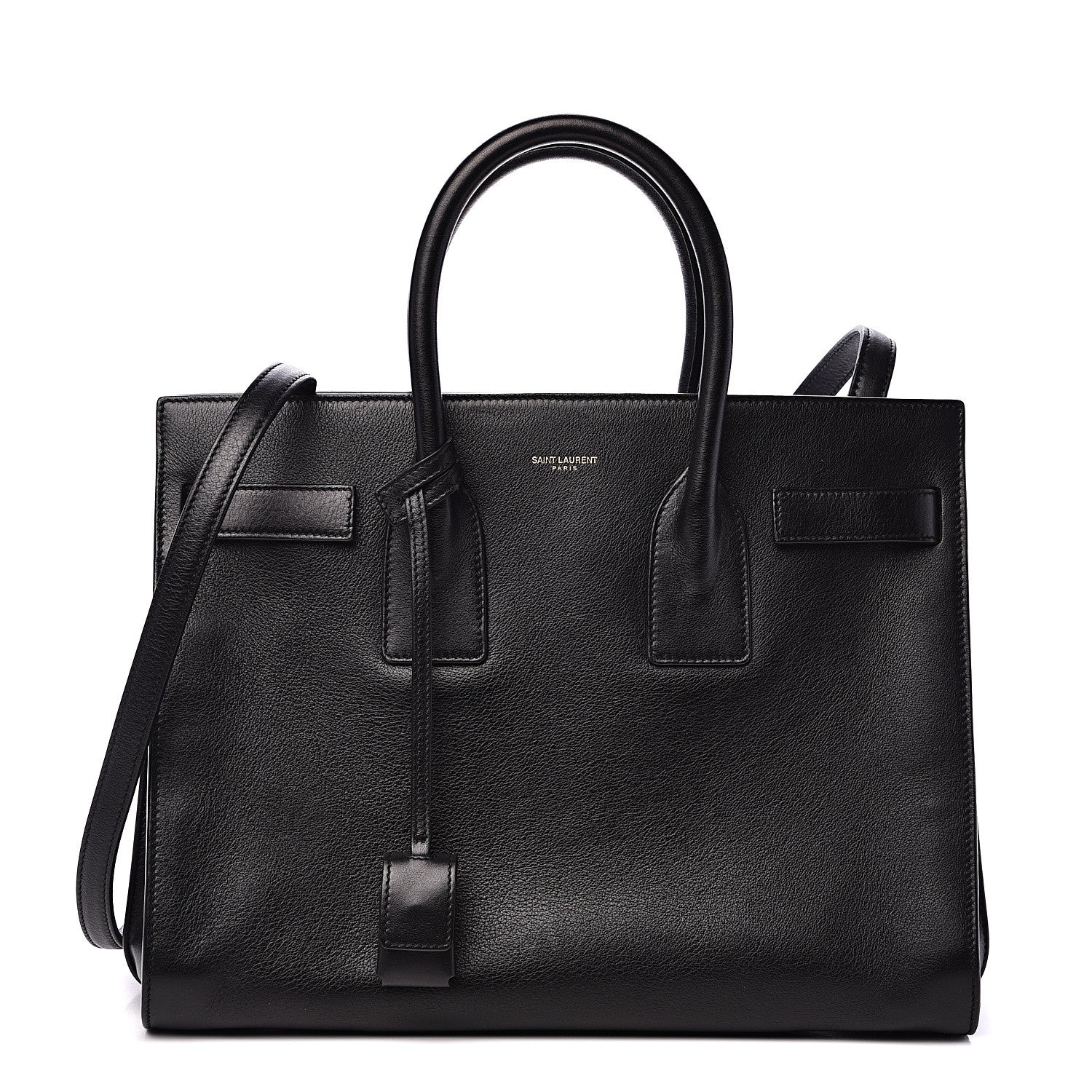 Saint Laurent Calfskin Small Sac De Jour Black 1 of 11