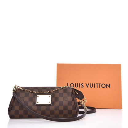 Louis Vuitton Damier Ebene Eva Clutch 8 of 8