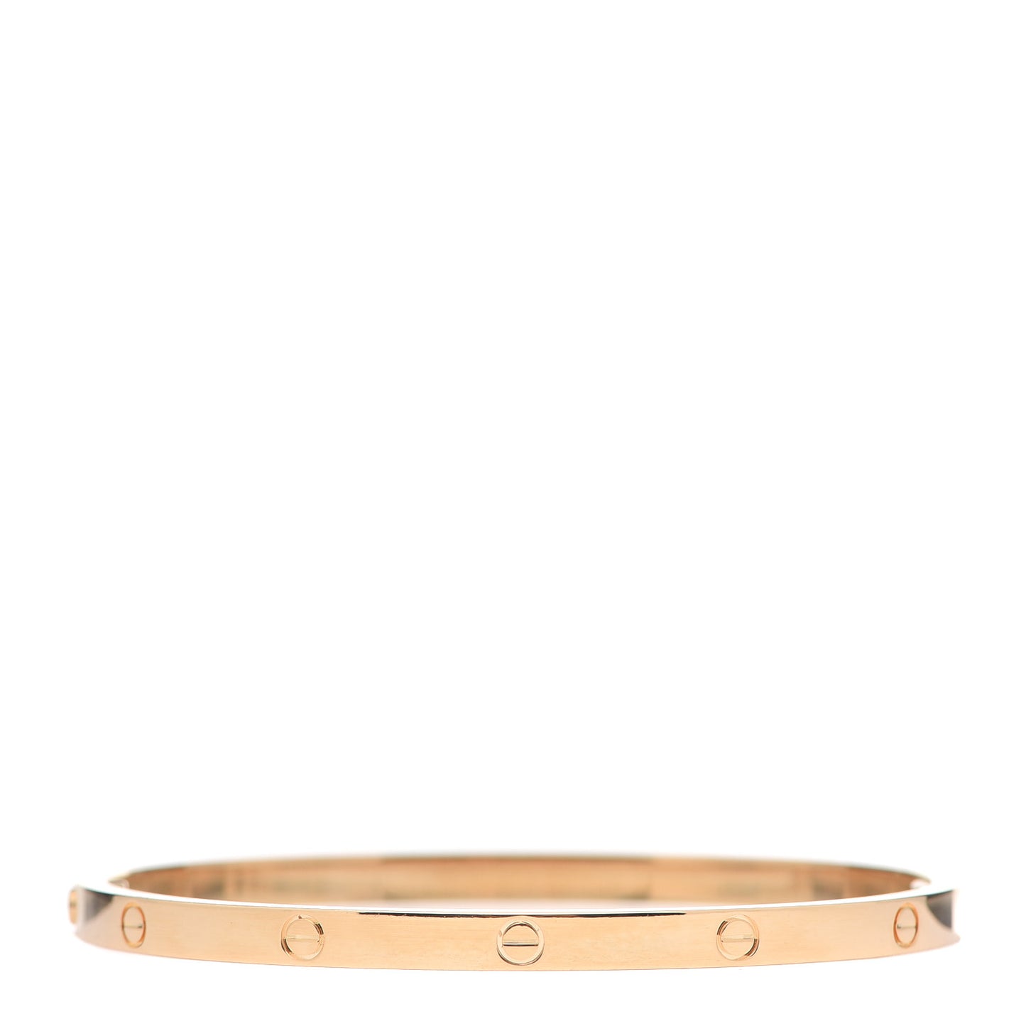 18K Yellow Gold Small LOVE Bracelet 16