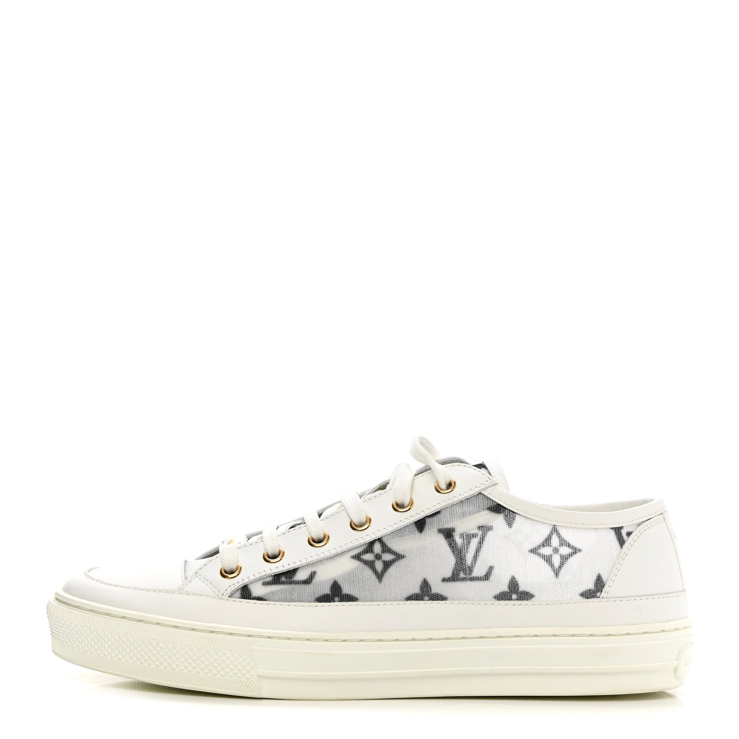 Louis Vuitton Technical Fabric Calfskin Monogram Stellar Sneakers 39 Black 1 of 11
