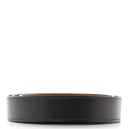 Hermes Box Togo 32mm Belt Strap 90 Graphite Alezan 2 of 6