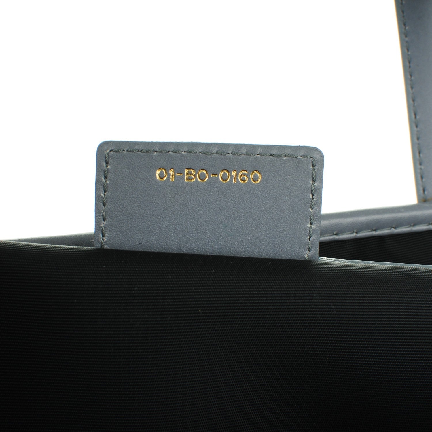 Christian Dior Coated Canvas Cannage Small Panarea Tote Blue Jean 7 of 7