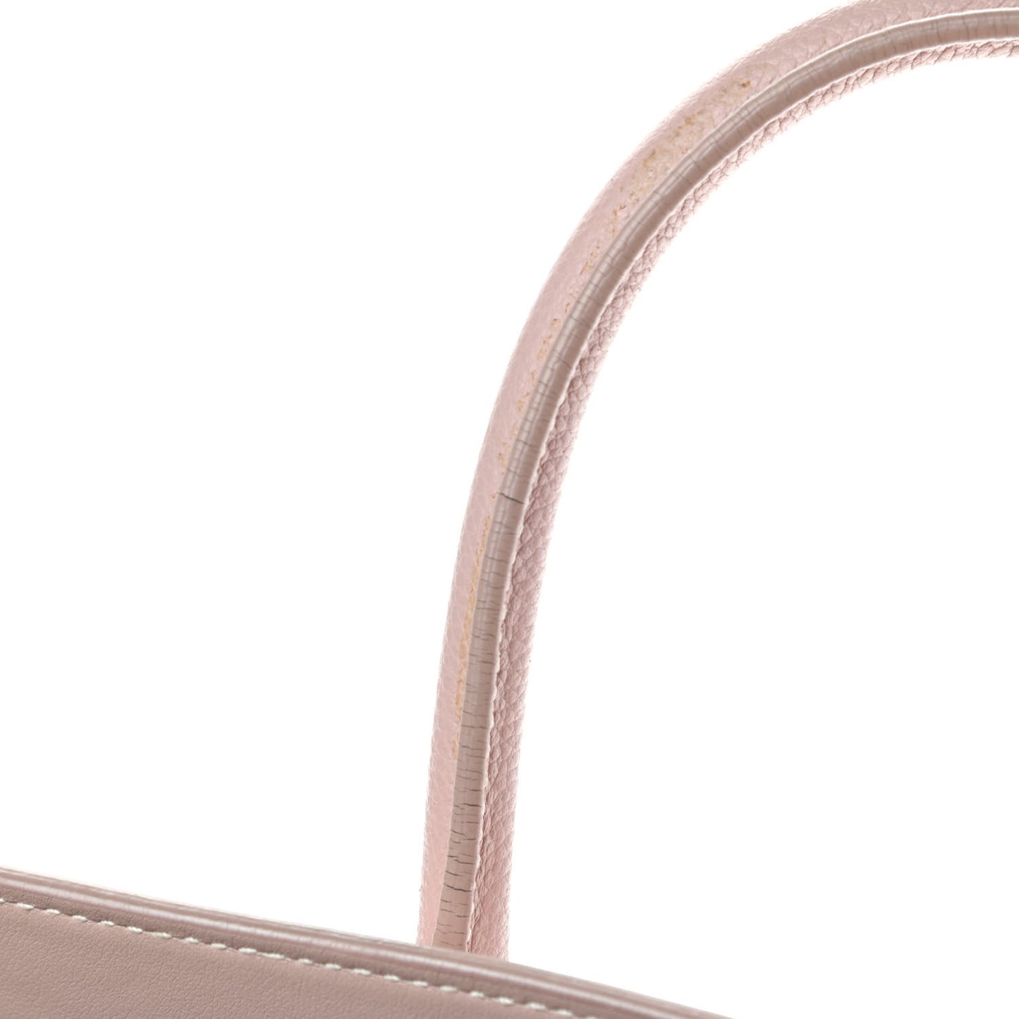 Grained Calfskin Baby Sac De Jour Antique Rose