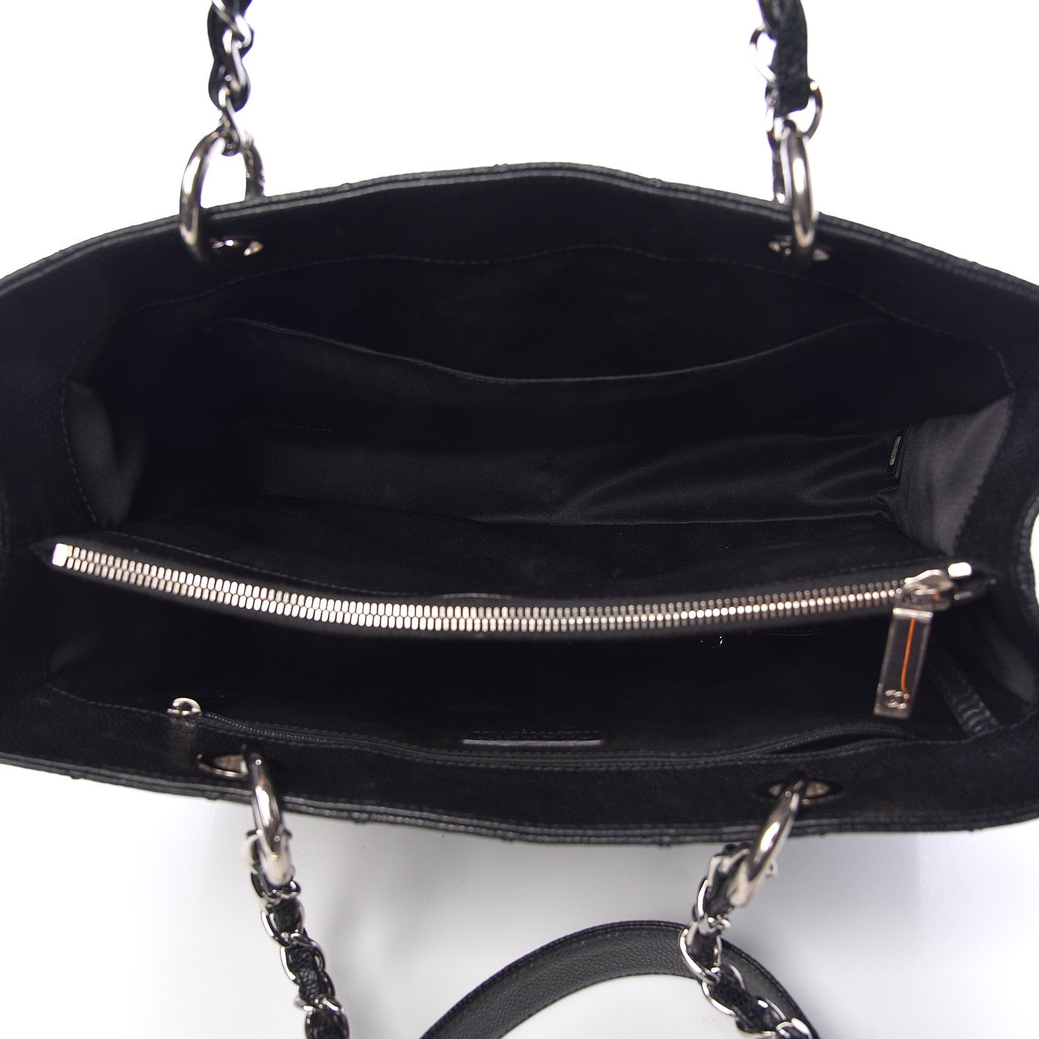 Chanel Caviar Quilted Grand Shopping Tote GST Black 5 of 18