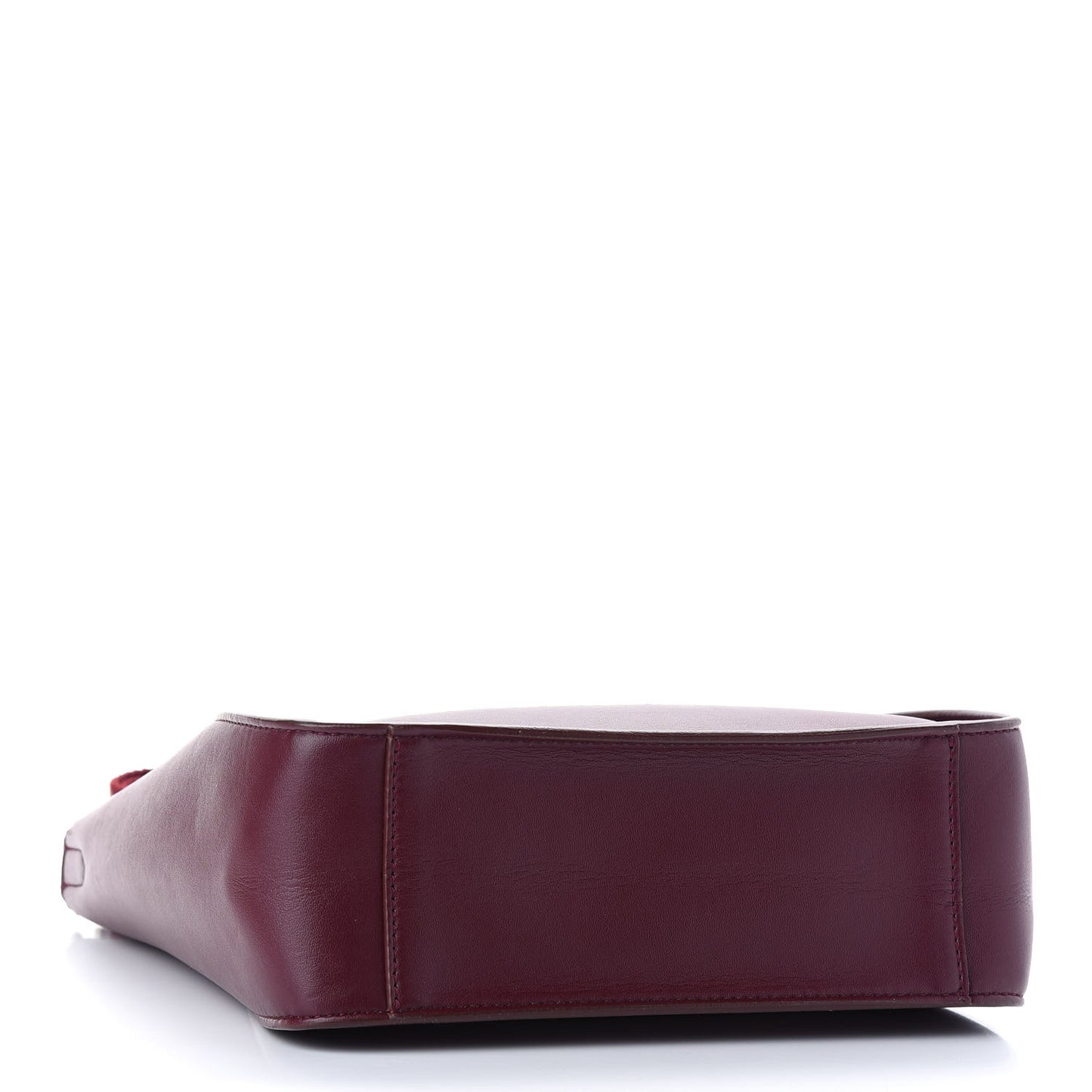 Eco Alter Nappa Perforated Logo Mini Crossbody Wine