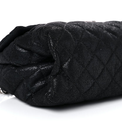 Stella McCartney Shaggy Deer Quilted Large Beckett Shoulder Bag Black 8 of 9