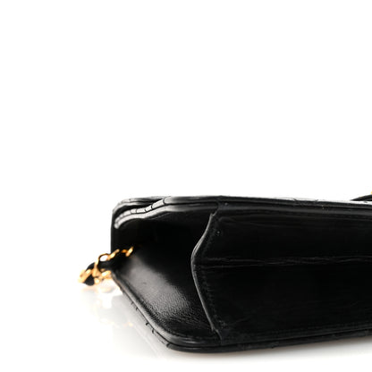 Chanel Lambskin Quilted Small Single Flap Bag Black 10 of 11