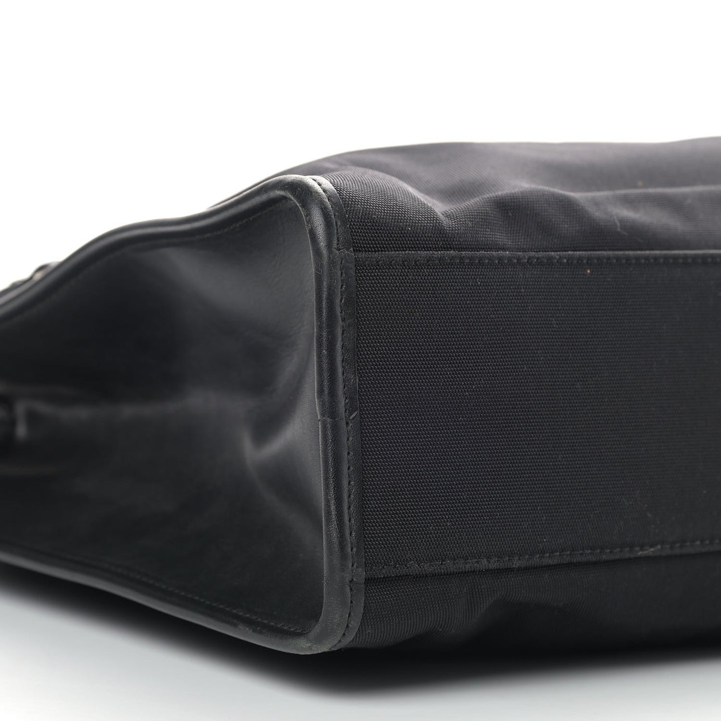Nylon Web Briefcase Black