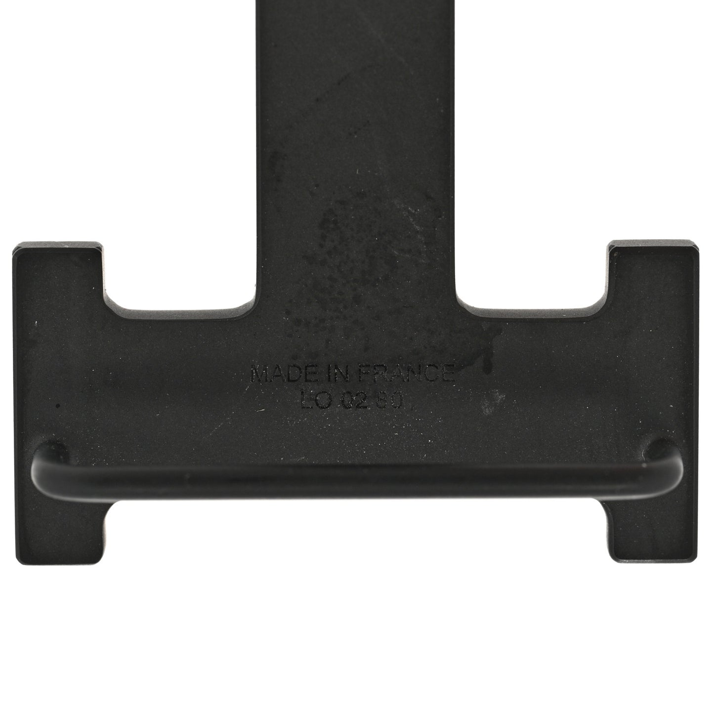 PVD Plated 32mm H Belt Buckle Black