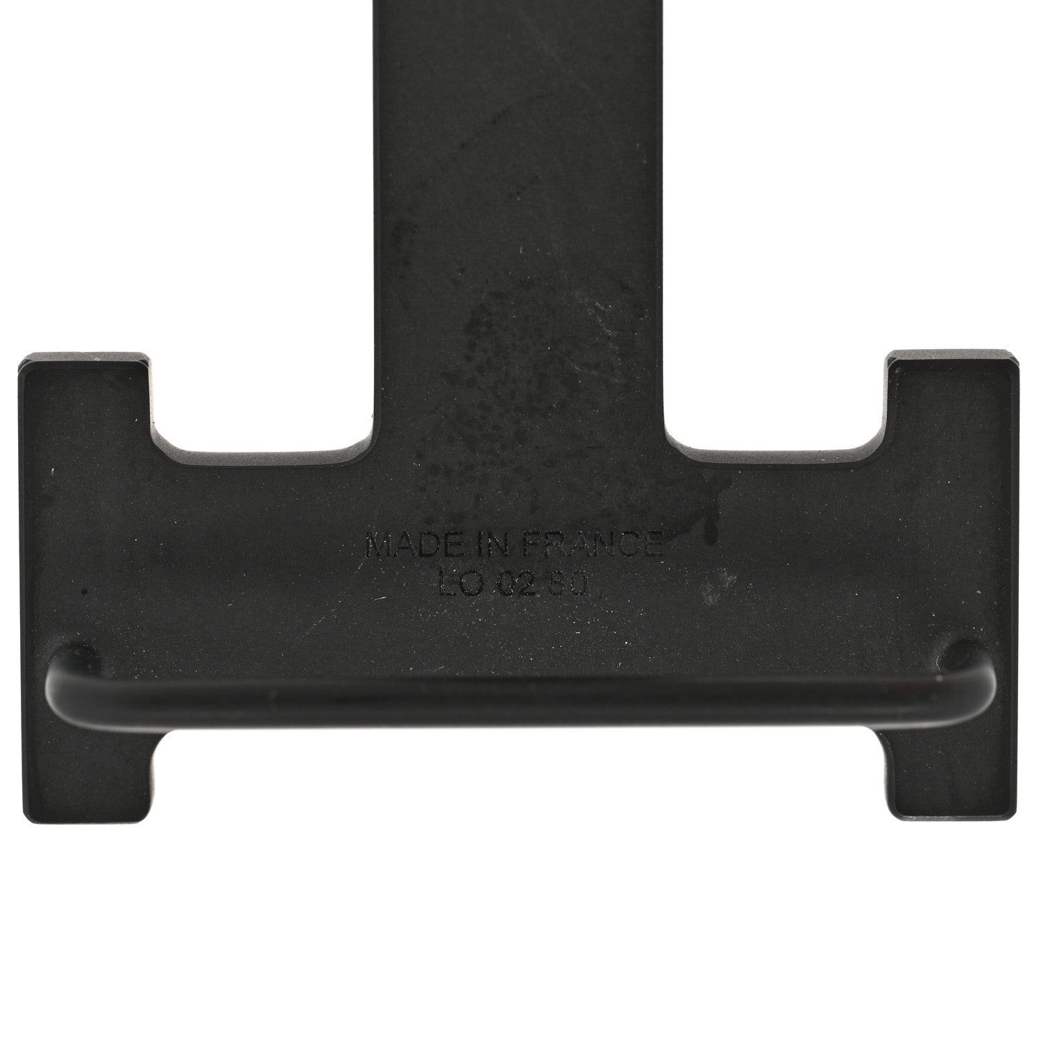 Hermes PVD Plated 32mm H Belt Buckle Black 3 of 4